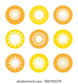 Sun and summer design, vector illustration eps 10.