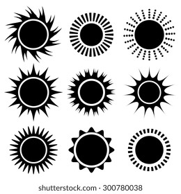 Sun and summer design, vector illustration eps 10.