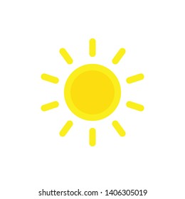 sun summer icon  vector illustration