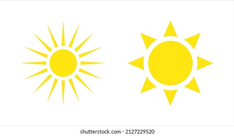 Sun Summer Icon Vector illustration