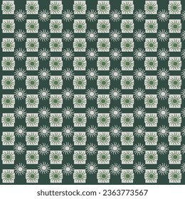 sol, verano, impresión, patrón, patrón 60s, 70s, impresión, diseño, retro, vintage, cosmos vectorial caleidoscopio