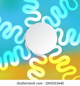 sun summer stock vector background