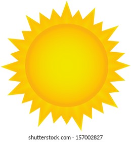 Sun, Summer, Tanning, Solarium, Holiday, Nature, Sun rays, hot, warm, Mediterranean vector (illustration)