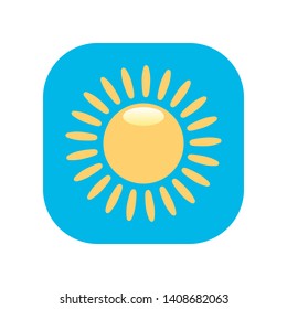Sun and Summer Weather Icon