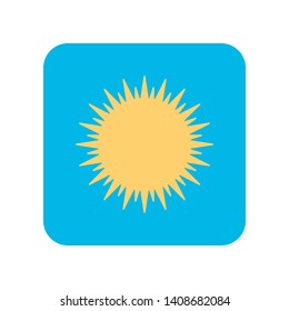 Sun and Summer Weather Icon