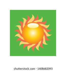 Sun and Summer Weather Icon