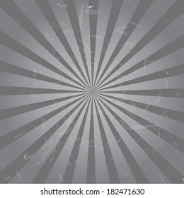 Sun Sunburst Pattern