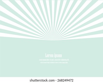 Sun Sunburst Pattern