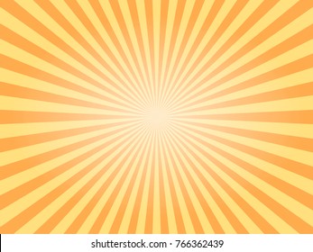 Sun Sunburst Pattern