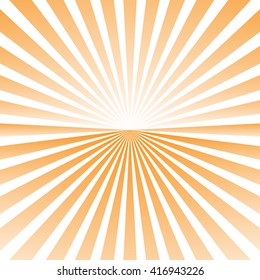 Sun Sunburst Pattern from Center. Vector illustration