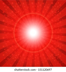 Sun Sunburst Pattern. Vector illustration