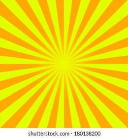 Sun Sunburst Pattern. Vector illustration