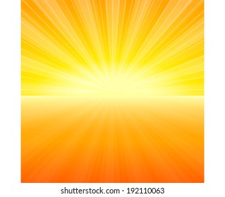 Sun Sunburst Pattern. Vector illustration