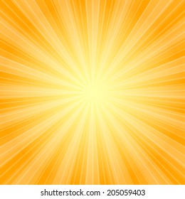 Sun Sunburst Pattern. Vector illustration
