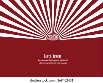 Sun Sunburst Pattern. Vector illustration, sunburst vector,sunburst retro,vintage sunburst .red subnurst