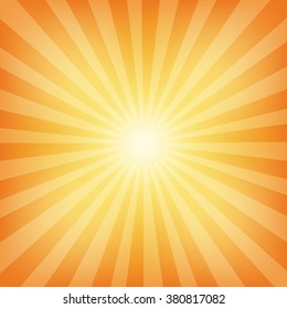 Sun Sunburst Pattern. Vector illustration