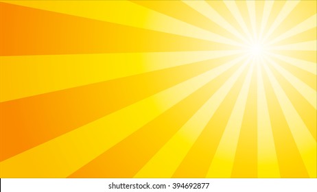 Sun sunburst pattern. Vector illustration