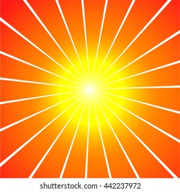 sun sunburst vector background