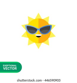 Sun in Sunglasses Icon