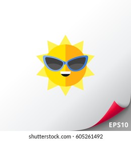 Sun in Sunglasses Icon