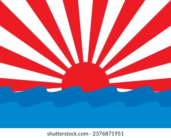 Sun and sunlight illustration background