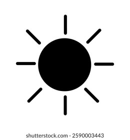 sun sunny ray hot bright matahari sunrise sunset sunburst earth world water day save ecology environment earth march  - icon symbol line art sketch vector drawing illustration logo flat