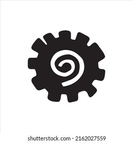 Sun symbol. Hand drawn picture of primitive tribes. Vector illustration in ethnic style