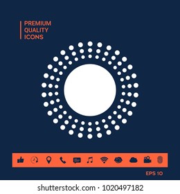 Sun symbol icon
