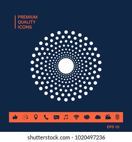 Sun symbol icon