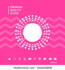 Sun symbol icon