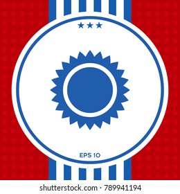 Sun symbol icon