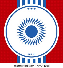 Sun symbol icon