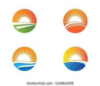 Sun symbol illustration