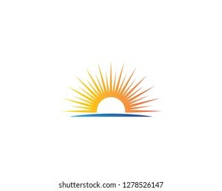 Sun symbol illustration
