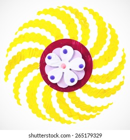 Sun symbol illustration