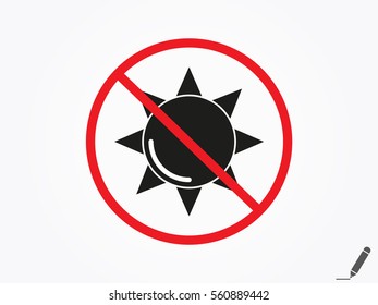 sun, symbol, vector illustration eps10