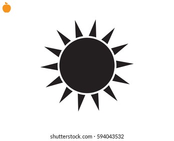 sun, symbol, vector illustration eps10