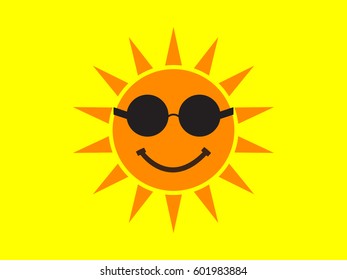 sun, symbol, vector illustration eps10