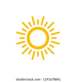 
Sun Symbols Vector Icon 