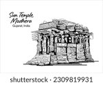 Sun Temple of Modhera fMehsana district, Gujarat, india