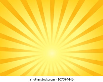 Sun theme abstract background 1 - vector illustration.