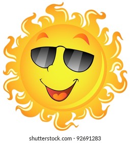 Sun theme image 2 - vector illustration.