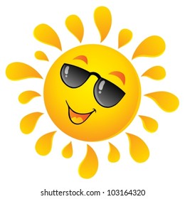 Sun theme image 5 - vector illustration.