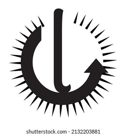 The Sun themed Letter concept design