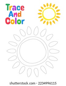 Hoja de cálculo de seguimiento de Sun para niños
