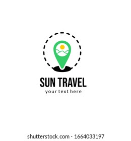 Plantilla de logotipo de Sun Travel para su equipo