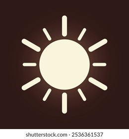 Sun trendy artwork perfect abstract vector illustration colorful useful design.eps