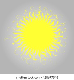 Sun with twist sun-shines