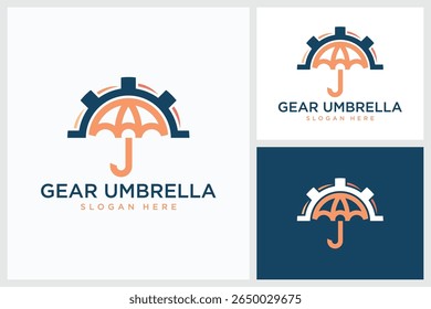 Sun Umbrella Design Inspiration. Sun Umbrella Symbol Logo Vector Template Design, Sun Umbrella Design Logo Vector Illustration