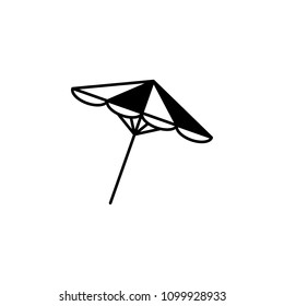 Sun Umbrella Icon